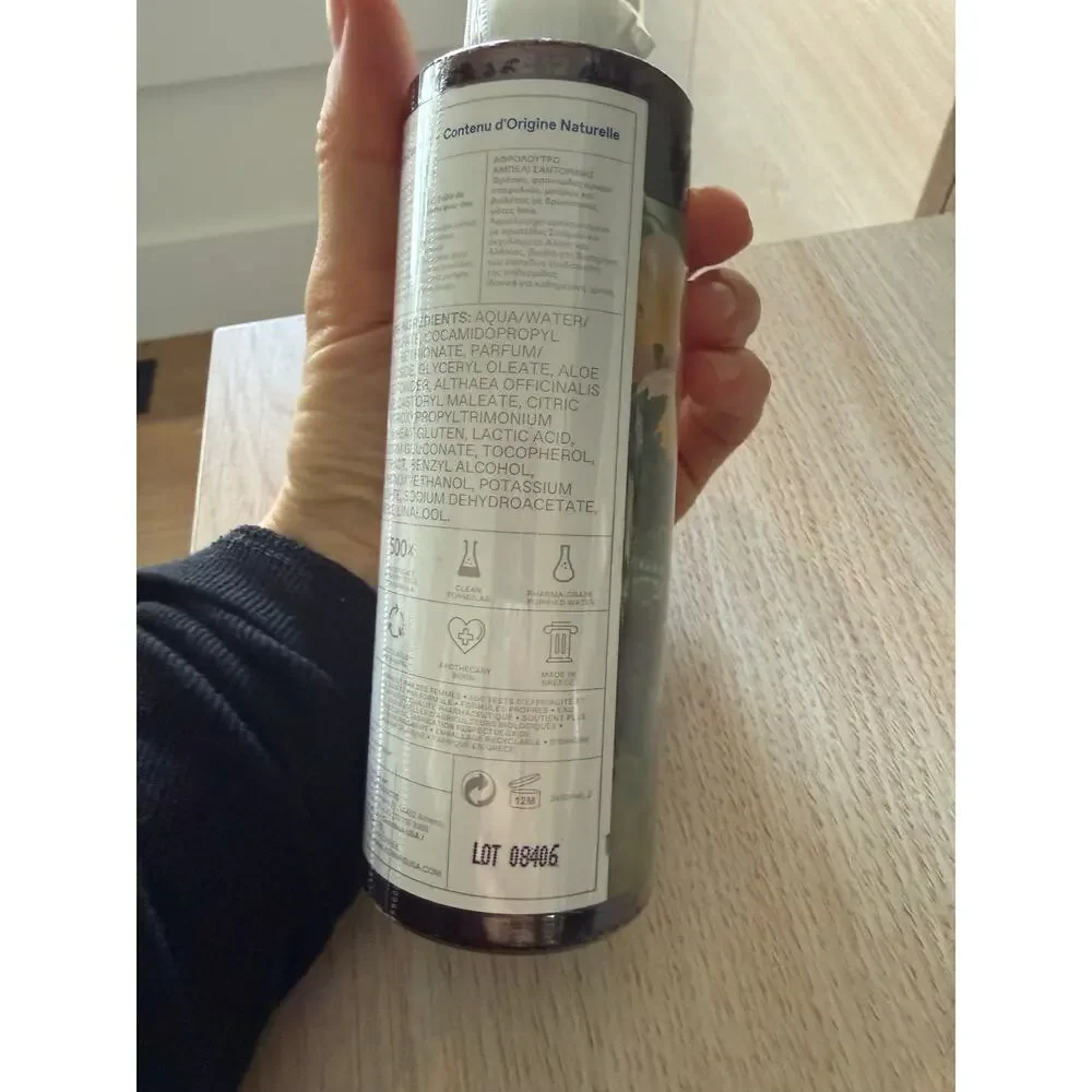 $22 KORRES Santorini Grape Renewing Body Cleanser 8.45 oz New Sealed
